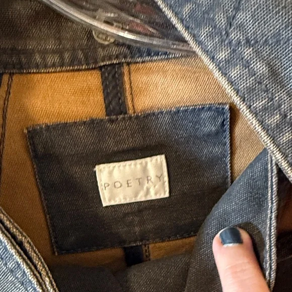 Poetry Dark Brown Hooded Cape Coat/Poncho - Picture 2 of 10